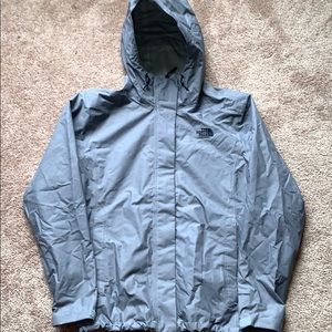 North Face rain coat